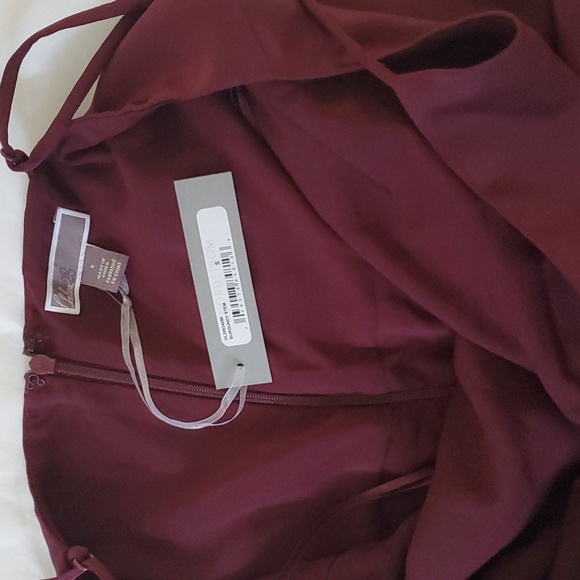 NWT Chelsea 28 Satin Velvet Dress, Small - Picture 3 of 11